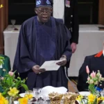 Bola Tinubu and King Charles delivered speeches at a lavish state banquetImage: Yui Mok/empics/picture alliance