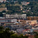 A view of Mbabane’s skyline, showcasing the city’s growing commercial and residential developments. Photo by X/@proudlyswazi.