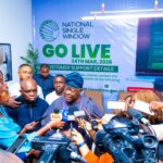 Honourable Minister Wale Edun launches the National Single Window in Lagos, Nigeria. Photo by X/@FinMinNigeria