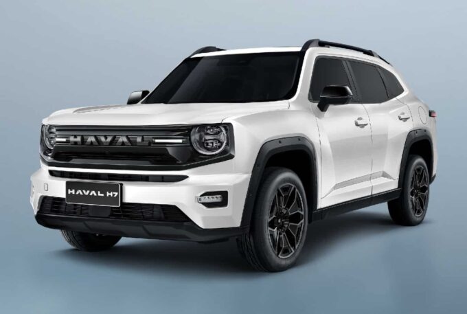 The Haval H7 is now offered in a Black Edition. Picture: Supplied