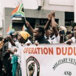 Protesters take to the streets in South Africa during anti-foreigner demonstrations