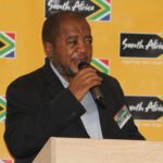 The Acting South African High Commissioner to Ghana, Mr Thando Dalamba