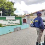 The Nigerian Consulate in Johannesburg