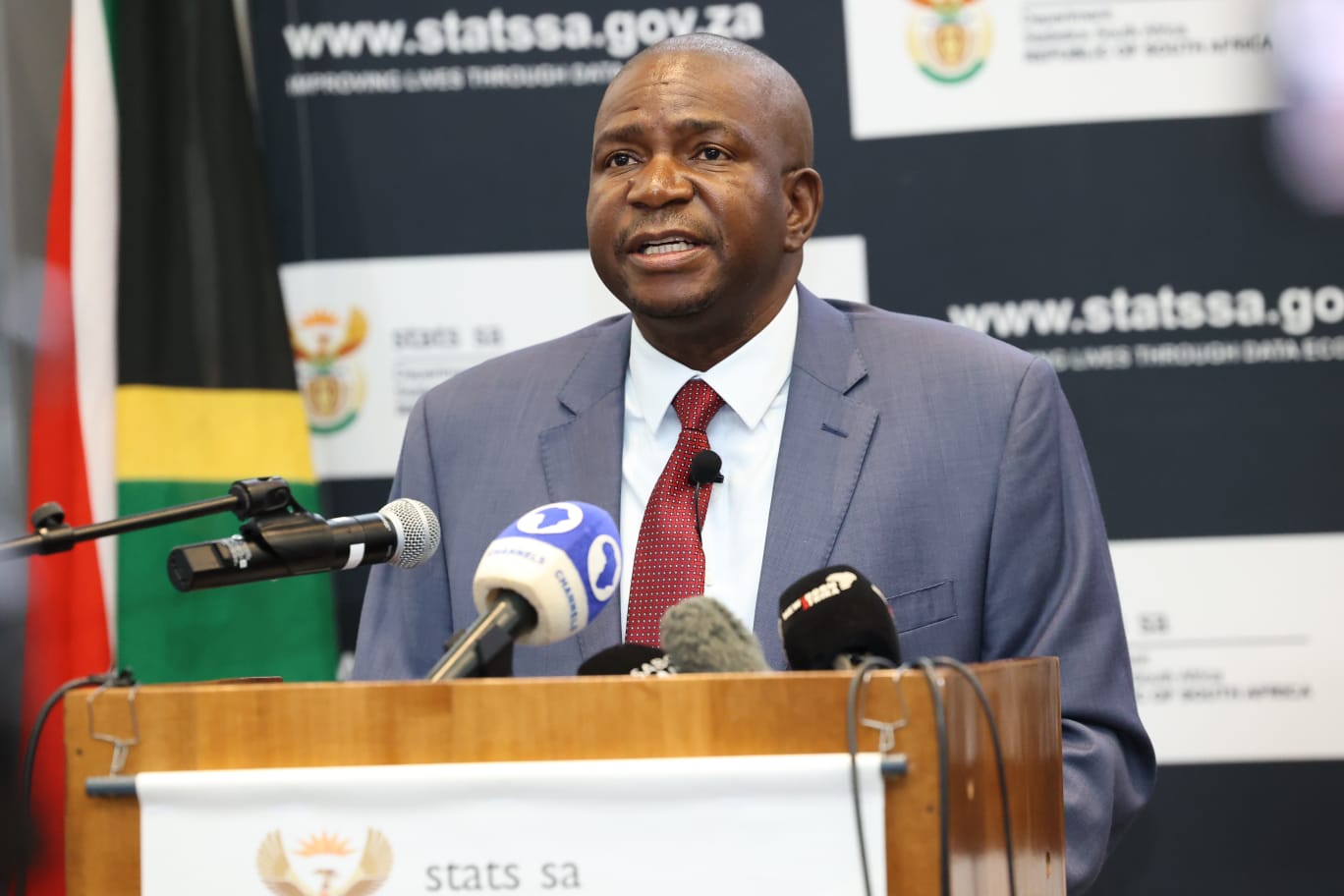 South Africa's Statistician-General Risenga Maluleke