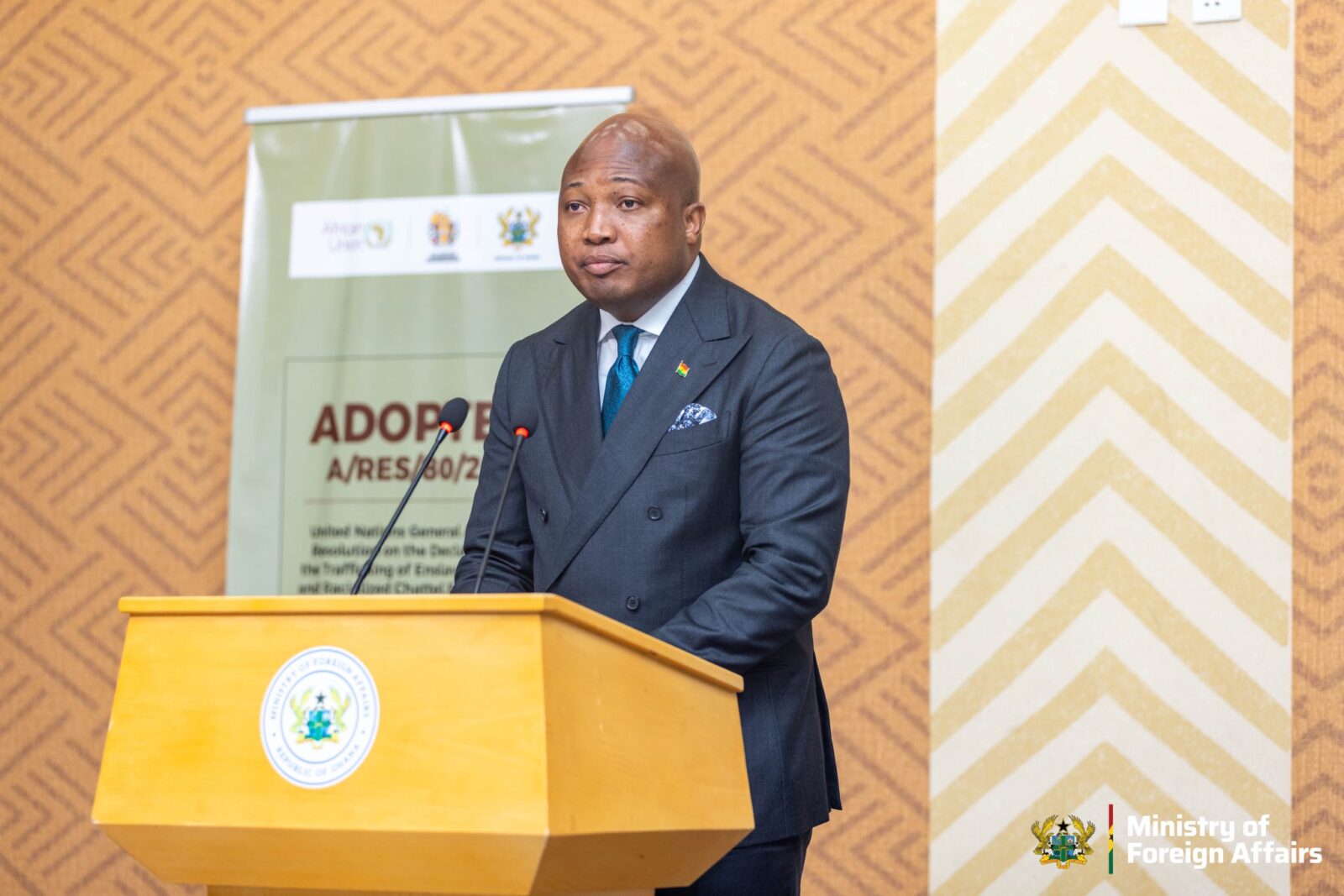 Samuel Okudzeto Ablakwa, Ghana’s Foreign Minister