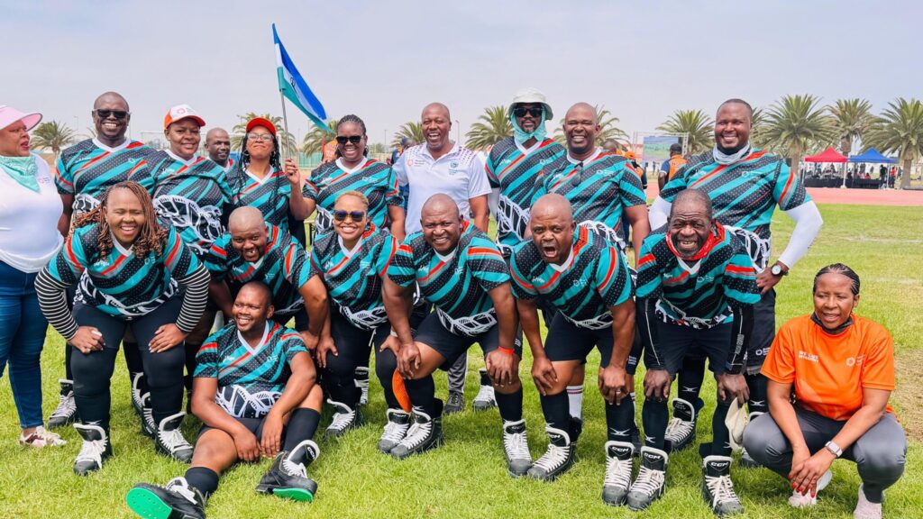 Revenue Services Lesotho staff in action during SAIRAG 2026, showcasing teamwork and regional spirit. Photo by RSL