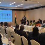 Leaders and delegates from Ghana and Zimbabwe during the Business Roundtable session in Accra, exploring trade and investment opportunities.