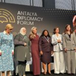 Namibia's Deputy Minister of International Relations and Trade Jenelly Matundu pictured with fellow delegates at the fifth edition of the Antalya Diplomacy Forum in Antalya, Türkiye, from April 17 to 19, 2026
