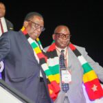 Zimbabwean President Emmerson Mnangagwa arrives in the Kingdom of Eswatini to join His Majesty King Mswati III and the Swazi nation for the double celebration marking the King's 58th birthday anniversary and the Ruby Jubilee of his 40-year reign.