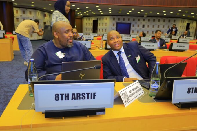 Principal Secretary of Lesotho's Ministry of Information, Communications, Science, Technology and Innovation, Kanono Ramashamole, attends the Eighth African Regional Science, Technology and Innovation Forum in Addis Ababa, Ethiopia, on Saturday.