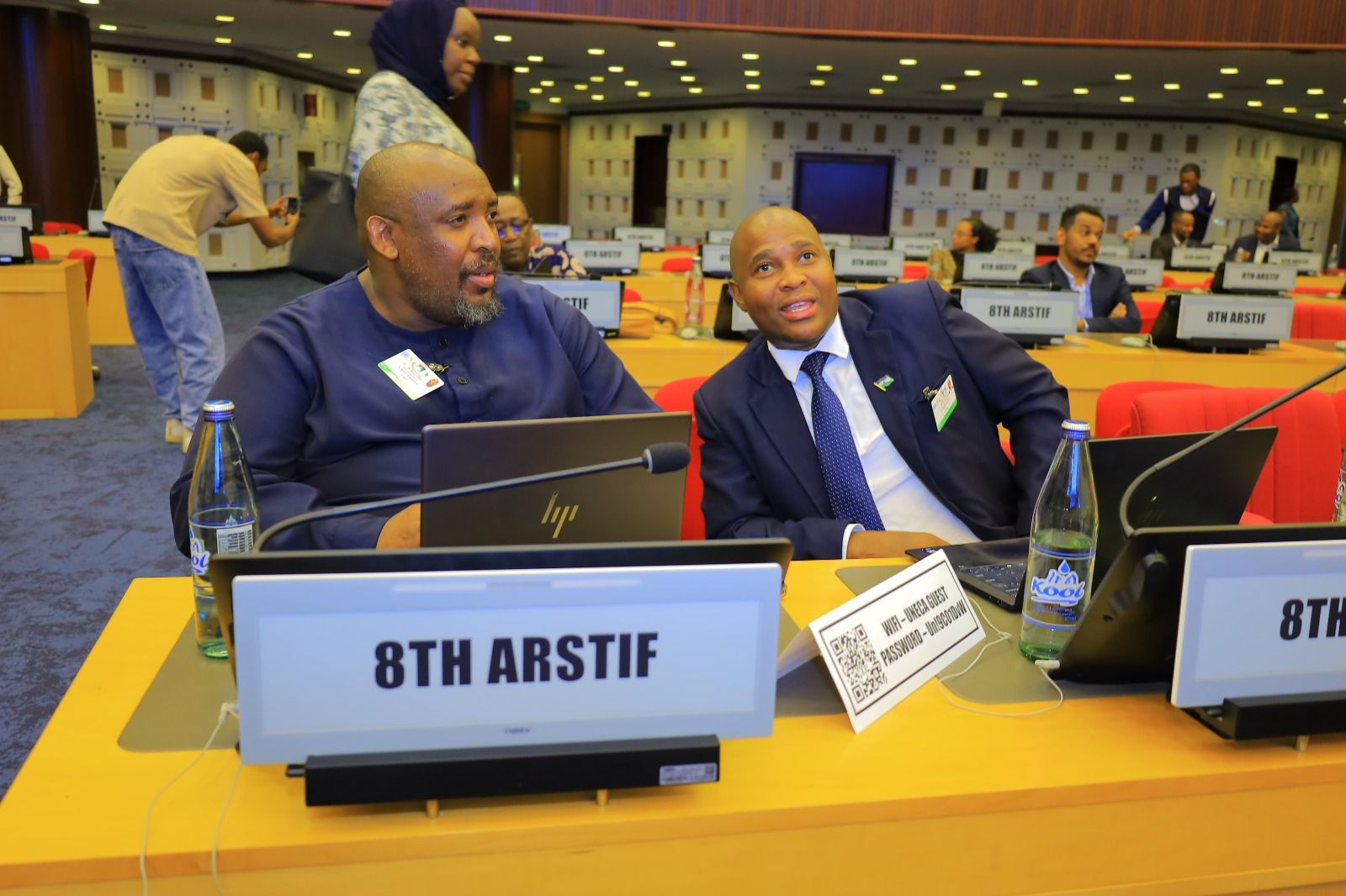 Principal Secretary of Lesotho's Ministry of Information, Communications, Science, Technology and Innovation, Kanono Ramashamole, attends the Eighth African Regional Science, Technology and Innovation Forum in Addis Ababa, Ethiopia, on Saturday.