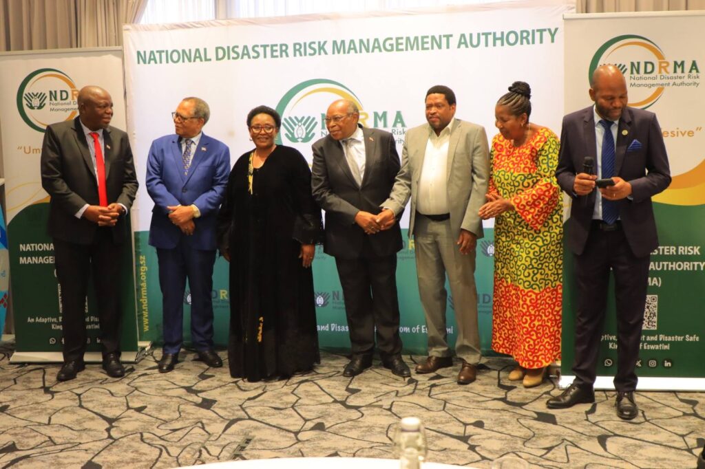 : Deputy Prime Minister Thulisile Dladla pictured with former government officials at the official launch of the National Disaster Risk Management Authority, Umvalo Wesive, which replaces the former National Disaster Management Agency under the Disaster Risk Management Act 2025.