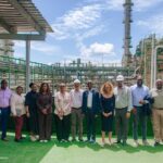 Vice President Gaolathe and his delegation tour the Dangote Refinery in Lagos, a 650,000 barrels-per-day integrated refining complex, during his working visit to Nigeria to explore co-investment opportunities with Dangote Industries Limited. Photo BW Government
