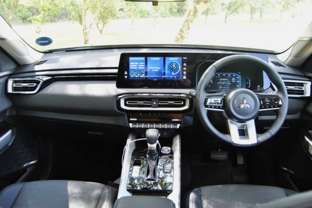 Besides the smudge-prone piano-key black detailing, the Destinator’s interior feels premium and with solid feeling materials. Picture: Charl Bosch