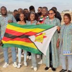 Zimbabwe Revenue Authority athletes and officials in Swakopmund, Namibia, during the 2026 Southern African Inter Revenue Administration Games, where they are representing their country and institution in various sporting codes.