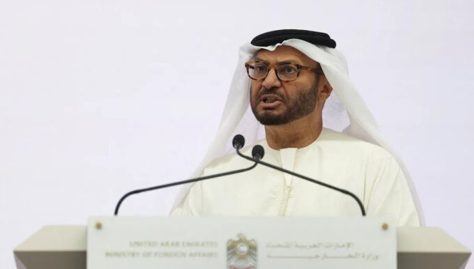 Anwar Gargash, diplomatic adviser to the UAE president