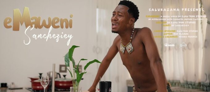 A scene from Sancheziey's eMaweni music video, released on YouTube on Wednesday morning, directed by Ejal'dini Studios in association with Bongsta Motion Pictures.