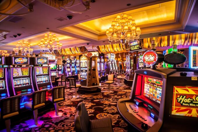 Slot machines at a Casino