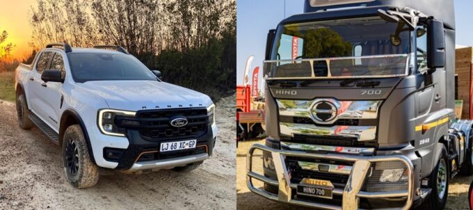 Ford Ranger and Hino 700 series trucks among vehicles recalled in South Africa over engine and fuel system concerns.