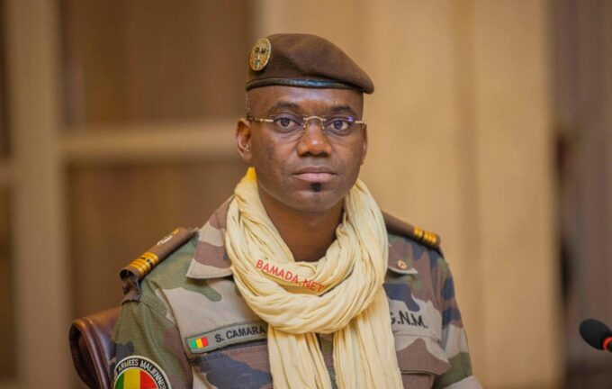 Malian Defence Minister Sadio Camara