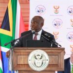 President Cyril Ramaphosa at the TRC Housing Reparations Launch, 7 April 2026. Photo: GCIS