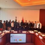 Ghana's Deputy Foreign Affairs Minister James Gyakye Quayson meets with Mexican authorities and members of the diplomatic corps during a consultative visit to Mexico. Photo: Ministry of Foreign Affairs, Ghana