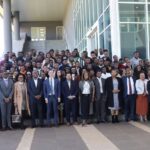 ICT Minister Savannah Maziya pictured with officials and participants at the launch of the Startup World Cup at the Royal Science and Technology Park on Monday 11 May 2026.