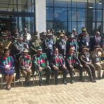 His Majesty's Correctional Services Deputy Commissioner General Bongani Khumalo (centre) with delegates attending the SADC Heads of Corrections/Prisons/Penitentiary Services Annual Conference in Salima, Malawi.