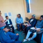 Participants during the Phumelela and Manzini Rotaract Club counselling training session on 15 May. (Photo: Phumelela)