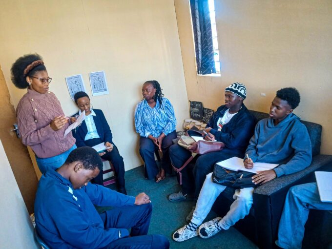 Participants during the Phumelela and Manzini Rotaract Club counselling training session on 15 May. (Photo: Phumelela)