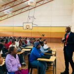 An ACCA representative engages accounting students during a session held as part of the association's visit to Eswatini, aimed at opening doors for aspiring finance professionals in the Kingdom. | Photo: ESIA