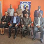 Officials from the Eswatini Standards Authority and the Eswatini Competition Commission pose with Integrity Commission representatives after submitting their written declarations of assets and liabilities this week. (Picture: Eswatini Commission on Human Rights and Public Administration)