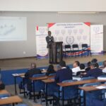 Pharmacy students at Southern Africa Nazarene University attend a guest lecture on public health supply chain systems in Eswatini, delivered in collaboration with the Ministry of Health on Thursday, 28 May 2026. (Picture: SANU)