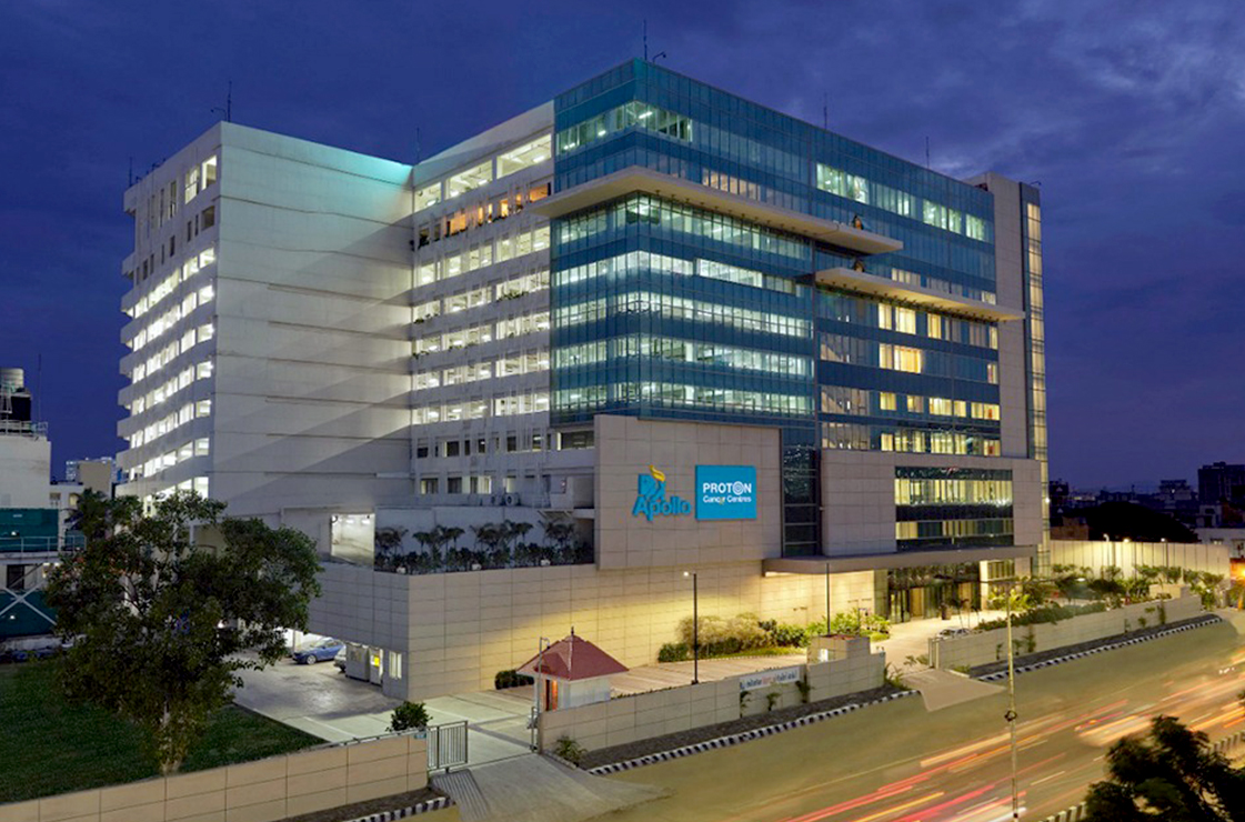 Apollo Proton Cancer Centre in Chennai, India, one of the country's leading internationally accredited hospitals