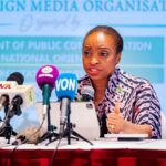 Nigerian Industry, Trade and Investment Minister Dr. Jumoke Oduwole addresses the media. | Photo: X/@joduwole