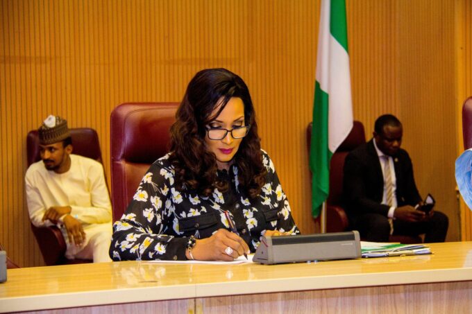 Nigeria's Minister of Foreign Affairs, Bianca Odumegwu-Ojukwu. Photo X/@Ojukwu_Bianca