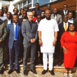 Tax officials from ten African countries pose for a group photo at the start of the ATAF and GIZ pilot tax transparency training programme in Johannesburg, South Africa, running from 18 to 29 May 2026. Photo: X/@ATAFtax