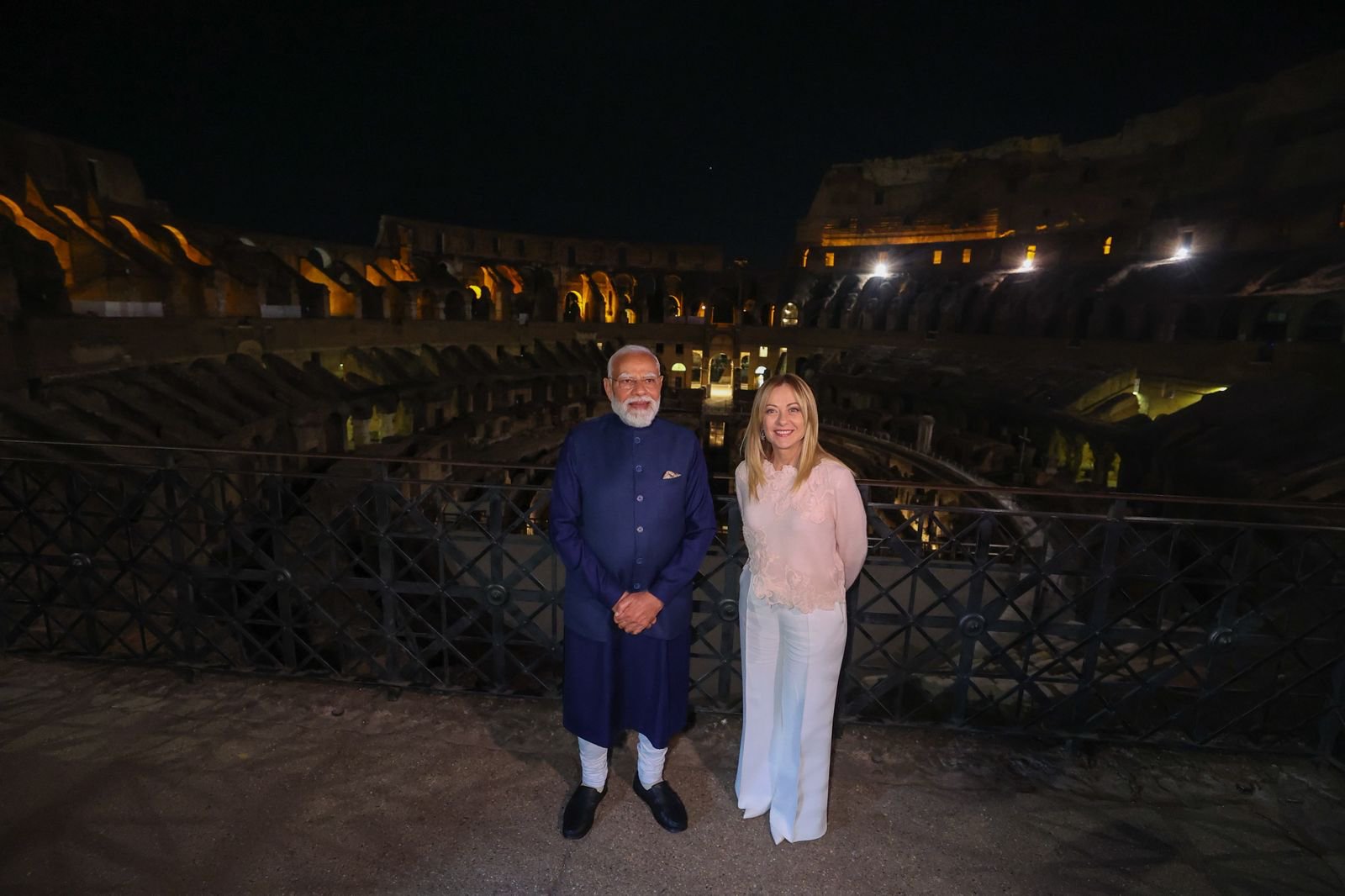 Indian Prime Minister Narendra Modi and Italian Prime Minister Giorgia Meloni meet in Rome on Wednesday as the two countries formally elevated their relationship to a Special Strategic Partnership. Photo: X/@narendramodi
