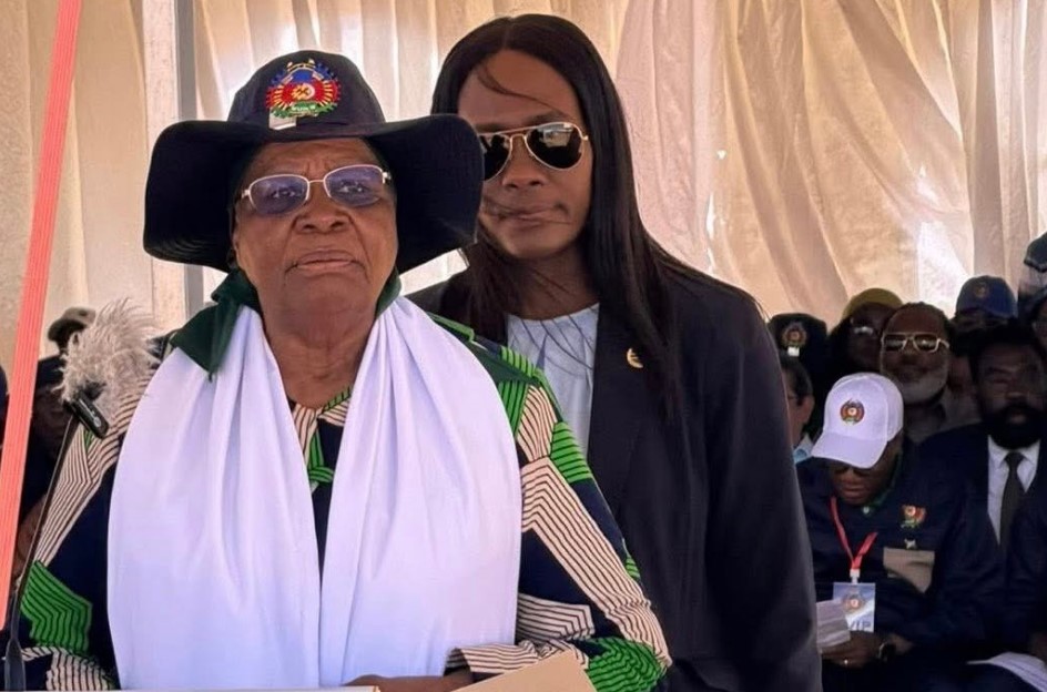 Namibian President Netumbo Nandi-Ndaitwah delivers her keynote address at the International Workers' Day commemoration held in Opuwo, Kunene region, on Thursday, 1 May 2026. Photo: Ministry of Home Affairs, Immigration, Safety and Security