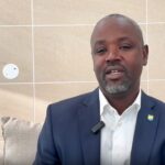 Thomas Tayebwa, Deputy Speaker of Parliament of Uganda and Member of Parliament for Ruhinda North County, Mitooma, speaks to Swazi24 at King Mswati III International Airport.