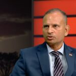 India's High Commissioner to Eswatini, N. Ram Prasad, during his interview on Eswatini Television on Tuesday, 12 May 2026. | Picture: Eswatini TV