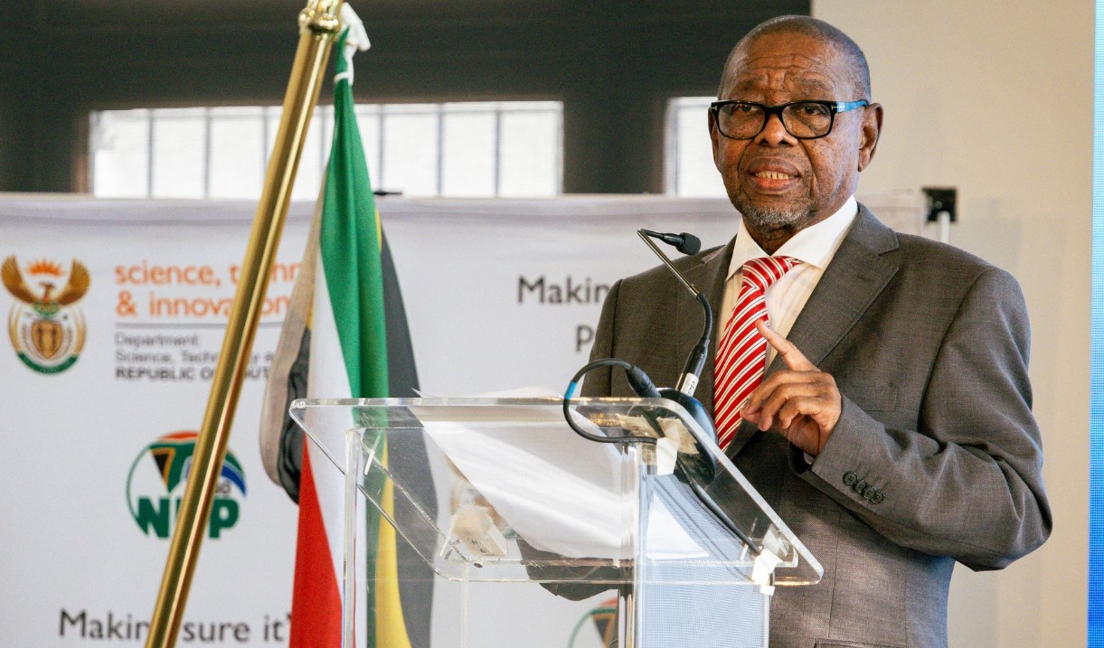 South Africa's Minister of Science, Technology and Innovation, Professor Blade Nzimande, addresses Parliament on Friday, 15 May, as he announces a R10.4 billion budget allocation for science, technology and innovation in the 2026/2027 financial year.