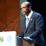 His Majesty King Mswati III addresses the 13th World Urban Forum in Baku, Azerbaijan. Photos: Simon Shabangu, State Photographer