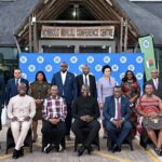 SADC Ministers of Foreign Affairs pose for a group photo at the conclusion of their three-day strategic retreat at Skukuza in the Kruger National Park, Mpumalanga, South Africa, on Saturday.