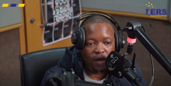 Eswatini Revenue Service Marketing and Communications Manager Nduduzo Dlamini speaking on EBS Radio about the new South African Traveller Management System and what it means for Swazi motorists crossing into South Africa. | Photo by ERS