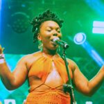 London-based artist Summer Pearl lights up the stage at the 19th edition of the MTN Bushfire Festival in Malkerns. | Photo: Times of Eswatini