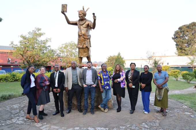 U.S. Speaker Charlie Lockwood meets with the Municipal Council of Manzini to discuss the role municipalities play in preserving cultural heritage, including historically significant sites such as Number 43 Trelawney Park, KwaMagogo. Photo: U.S. Embassy Eswatini