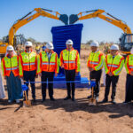 President Duma Boko and officials gather at the Sir Seretse Khama Airport Special Economic Zone for the groundbreaking ceremony of the New Botswana City project, a US$1.9 billion development expected to create more than 20,000 jobs. (Photo: Botswana Development Corporation)