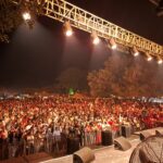Kabelo Mabalane brings the house down during his headline closing set on the Main Stage at MTN Bushfire 2026, Malkerns, Eswatini. | Photo: Adekunle Owolabi