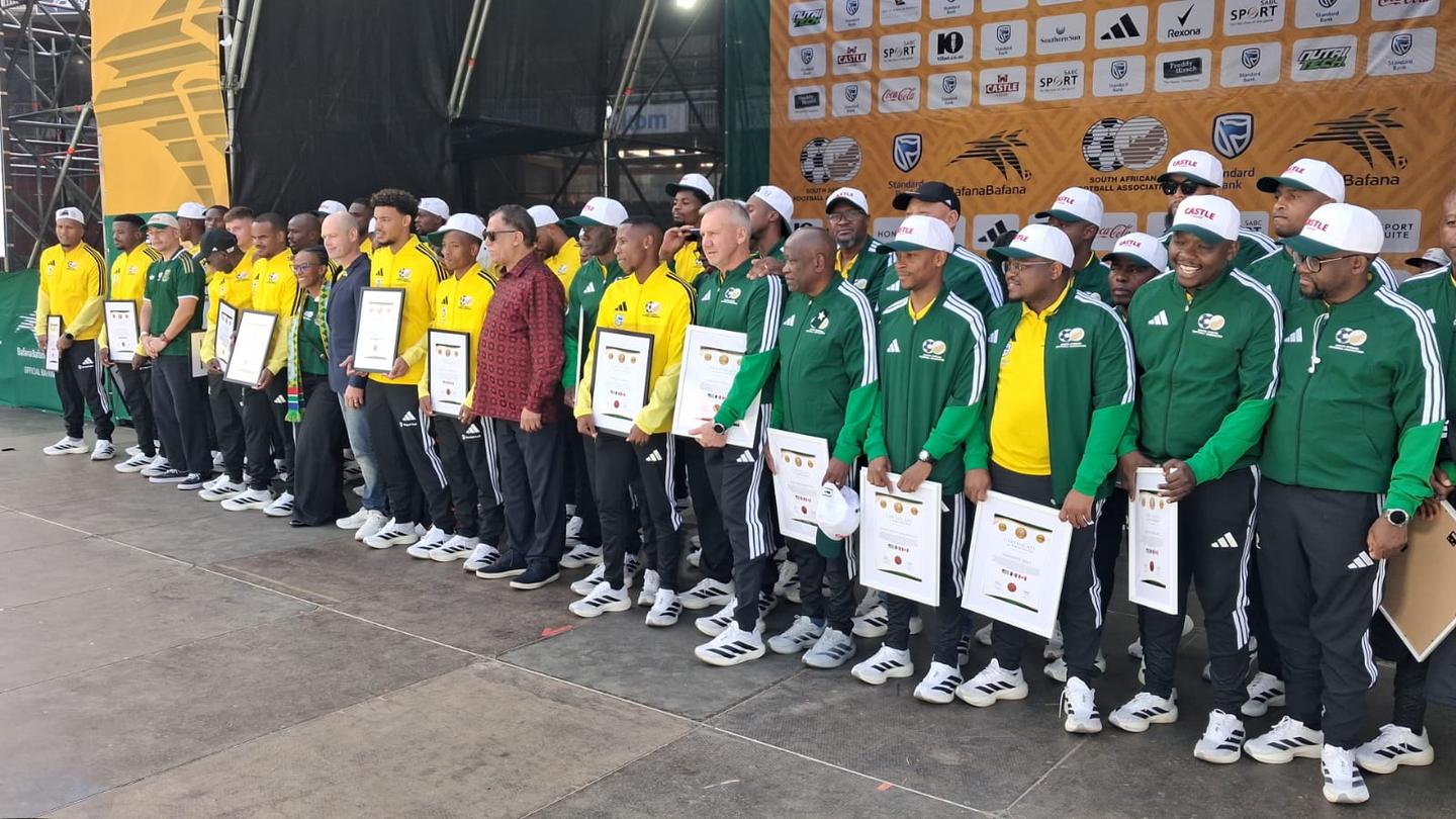 Bafana Bafana players